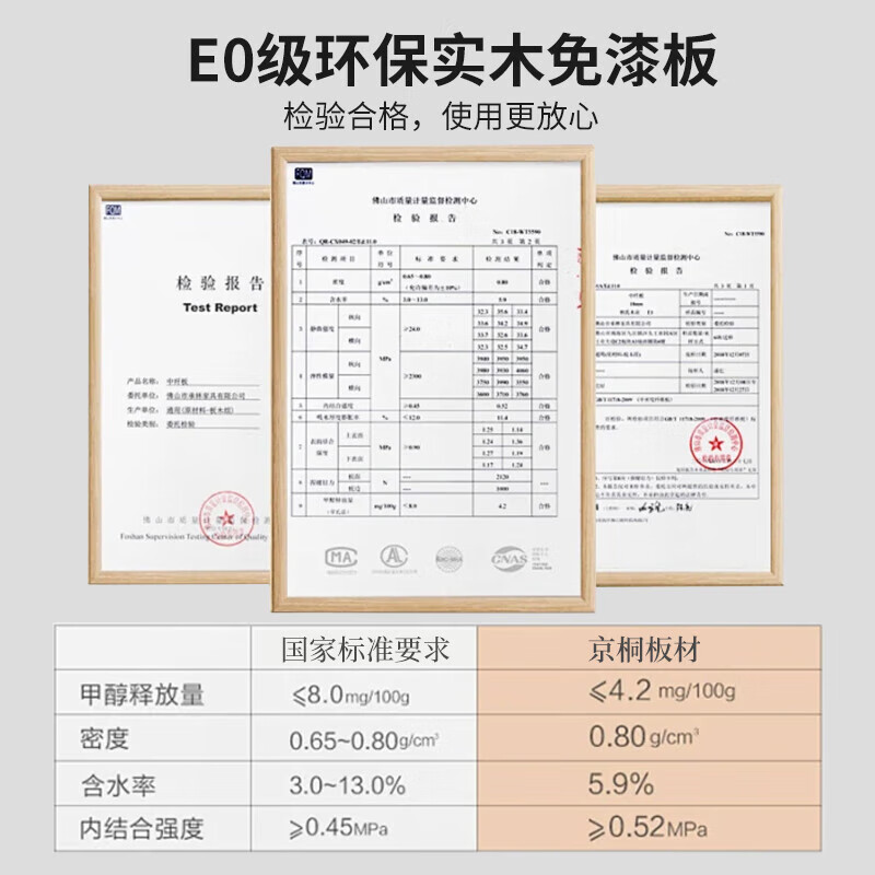 Huixun Jingdong's own brand solid wood wardrobe bedroom simple sliding door wardrobe large capacity storage cabinet 100*50*200CM