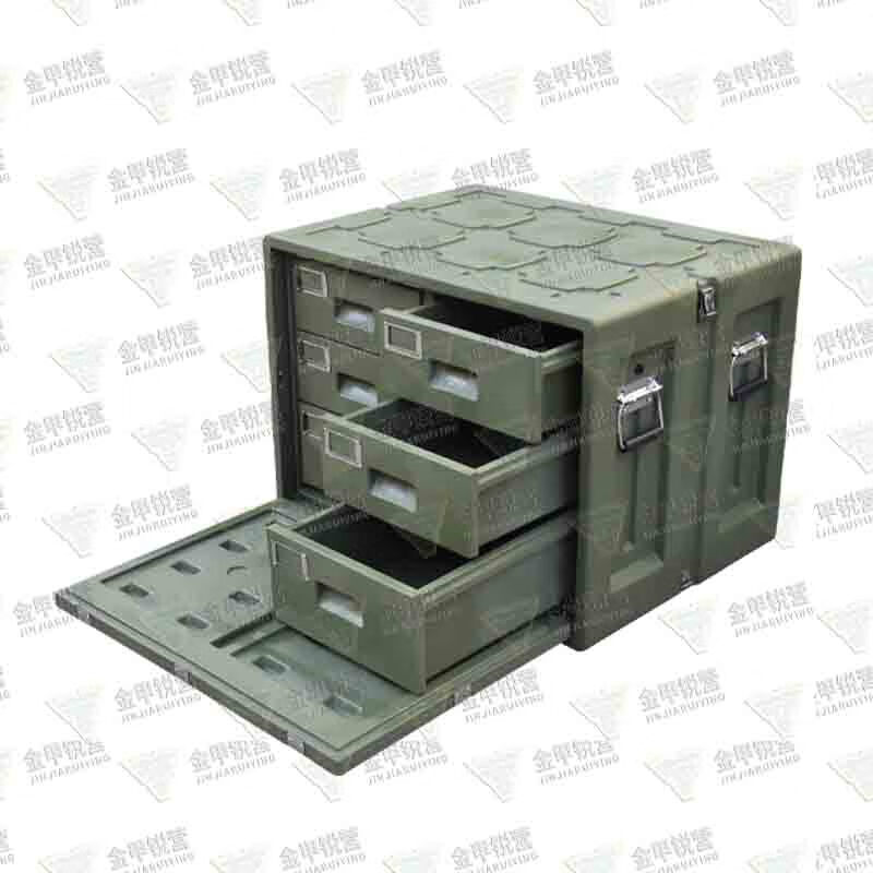 Jinjia Ruiying six-drawer box XTC800*600*600mm six-drawer medicinal material box rotational molding rotational molding box equipment box JJRY type