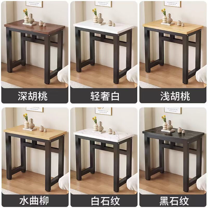 Qinkai fish tank rack household load-bearing base bracket small table workbench sweeping robot printer storage rack square table one layer supports customization 40*25*70 cm color remarks