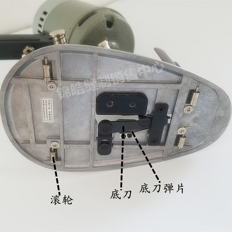 NCGC Lejiang brand new YJ-125A round knife electric scissors hand push cutting machine cloth cutting machine cloth cutting machine Lejiang YJ-125A