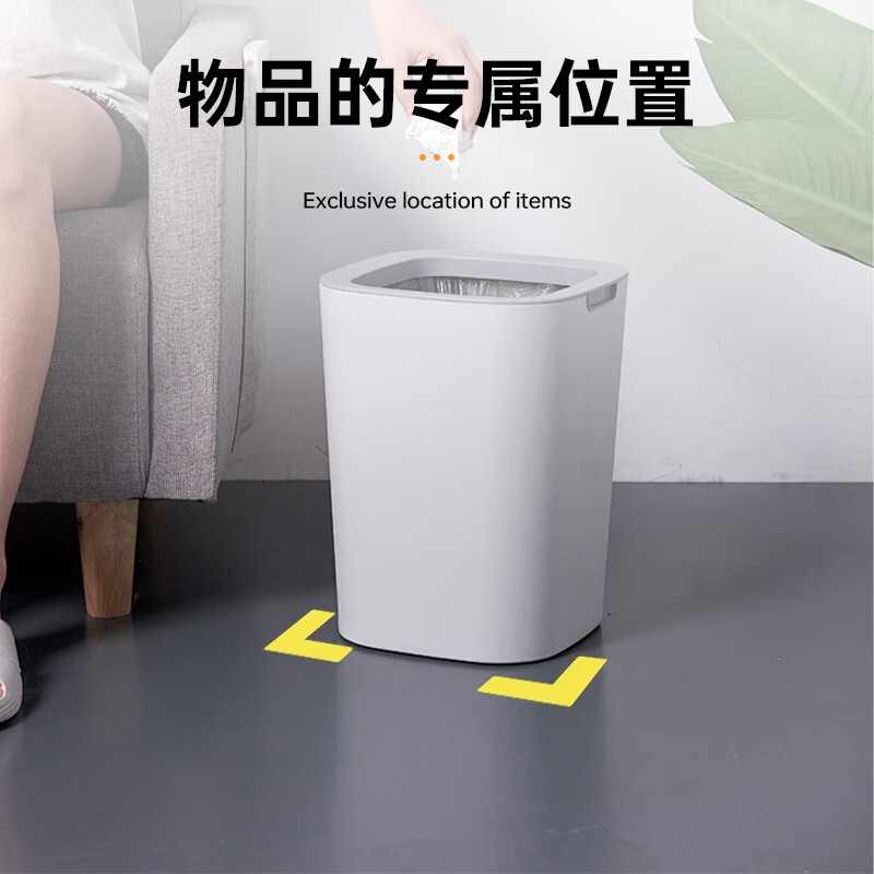 Hauskop positioning stickers (3*1cm) 100 blue L-shaped 6s management identification stickers 5S floor stickers desk four corner marking stickers