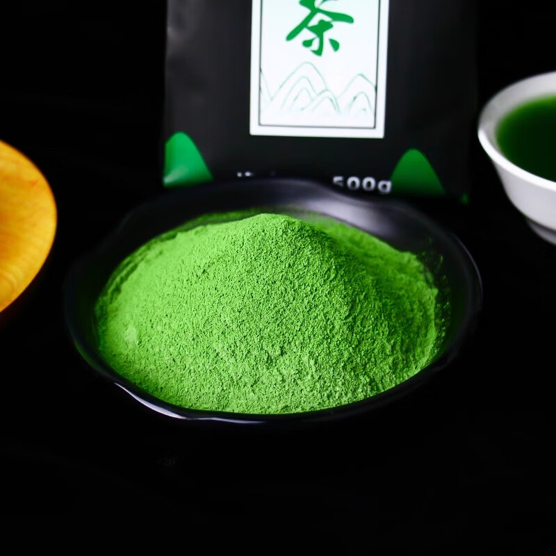 Japanese style matcha powder spring and Uji 500g Japanese commercial matcha powder brewing home baking tea ceremony point tea milk tea coffee shop