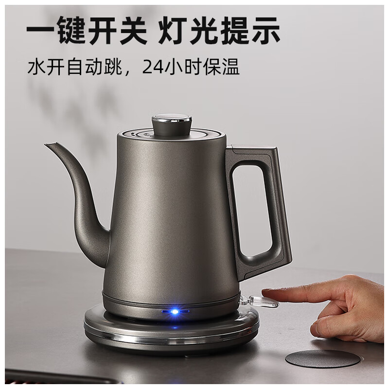 Lehongjun Japan imported pure titanium quick kettle household insulation constant temperature tea kettle large capacity special coffee pot T5 pure titanium kettle 1350 watts