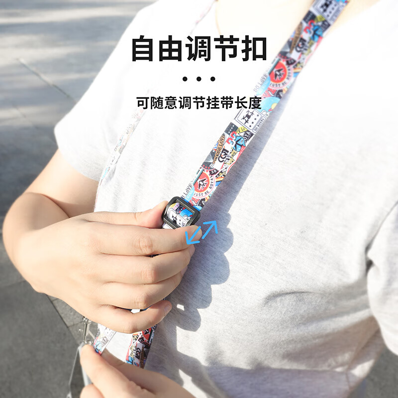 YWZR applicable body accessories Xinjiang Mini4 3Pro Royal 3/Air3/Flip body accessories with screen remote control lanyard Tuya metal double hook body accessories with screen remote control lanyard with screws RC PIus with screen control