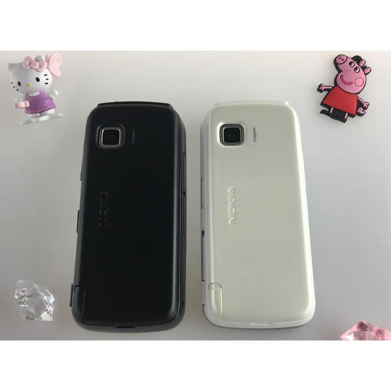 Noah's letter is the same model adapted to Nokia 600 5233/5230Xm straight handwriting touch screen Mobile Unicom 4G card student mobile phone 5233 white mobile version package one