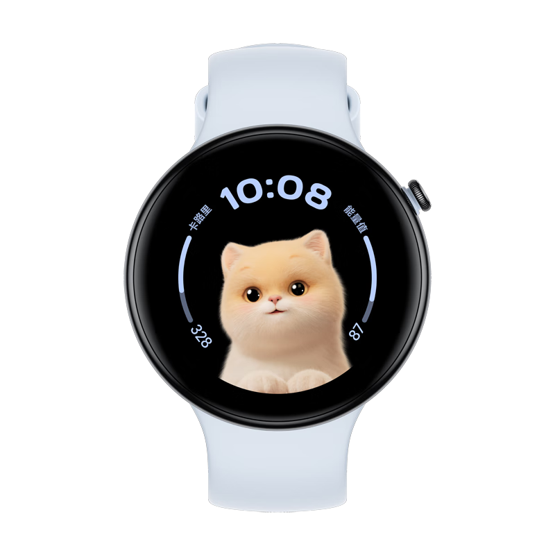 Honor Watch Fit 44mm National Subsidy Vitality Edition Sea Breeze Blue Ultra-Lightweight Ultra-Long Battery Life NFC Smart Sports Watch GS3i Upgraded Men's and Women's Watch for My Girlfriend