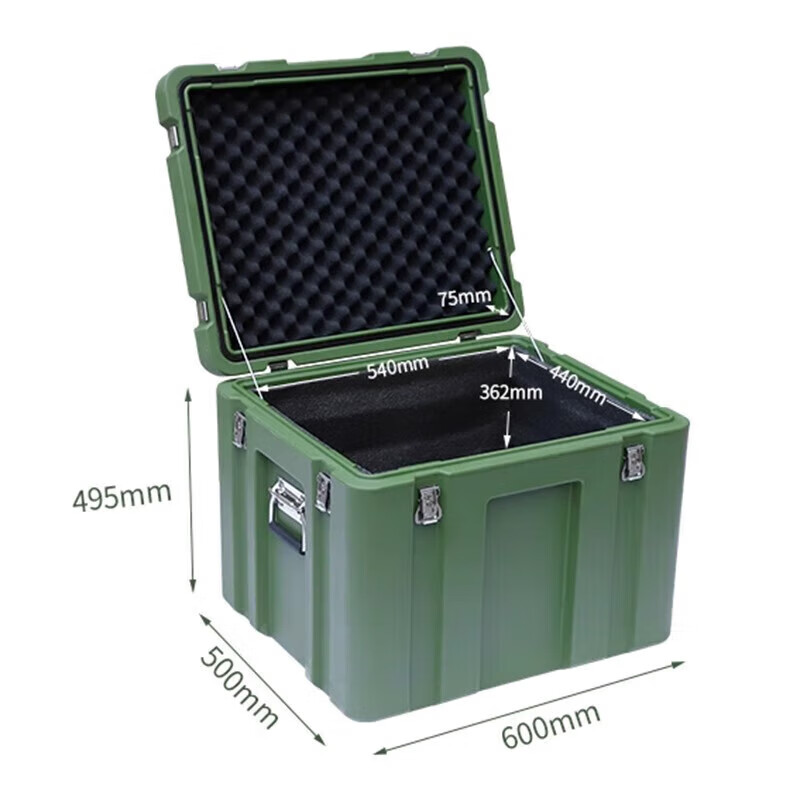Yulonxin rotational molding box outdoor vehicle storage tool equipment equipment storage box earthquake rescue combat readiness material box