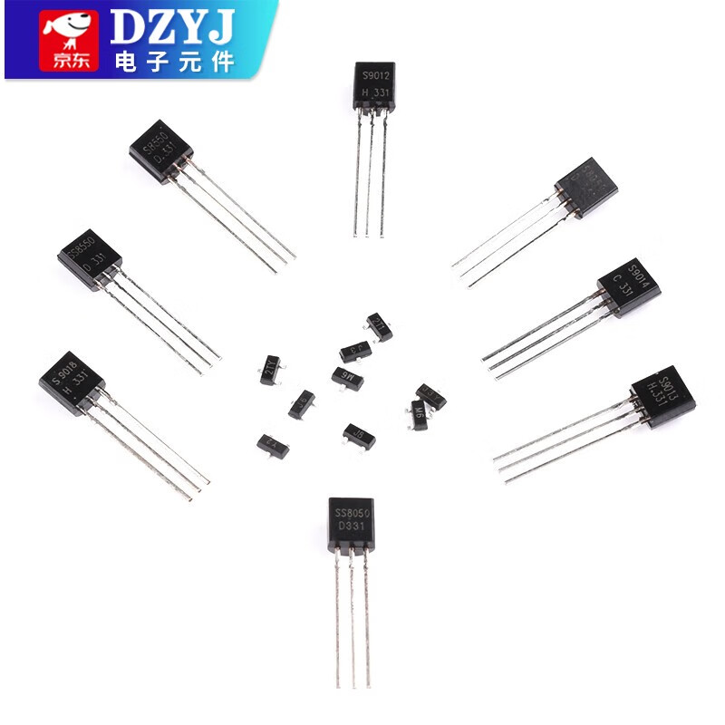 Transistor S8550 SS8050 9012 9013 9014 TL431 SMD in-line transistor 78L05 BT169D in-line unidirectional thyristor (20 pieces)