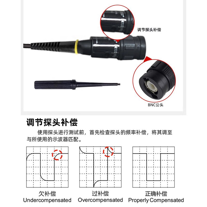 YPIO EER Pioneer YPIONEER oscilloscope high voltage probe P4250 bandwidth 250M attenuation 100X voltage resistance 2000V single