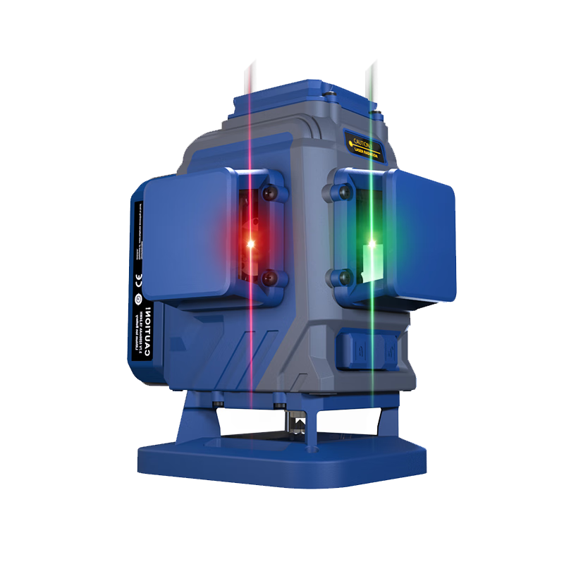 Midek GK03D floor and wall meter 12-line high-precision strong laser level under outdoor visible automatic wiring GK03DG under horizontal green light (simple configuration) 5200 single