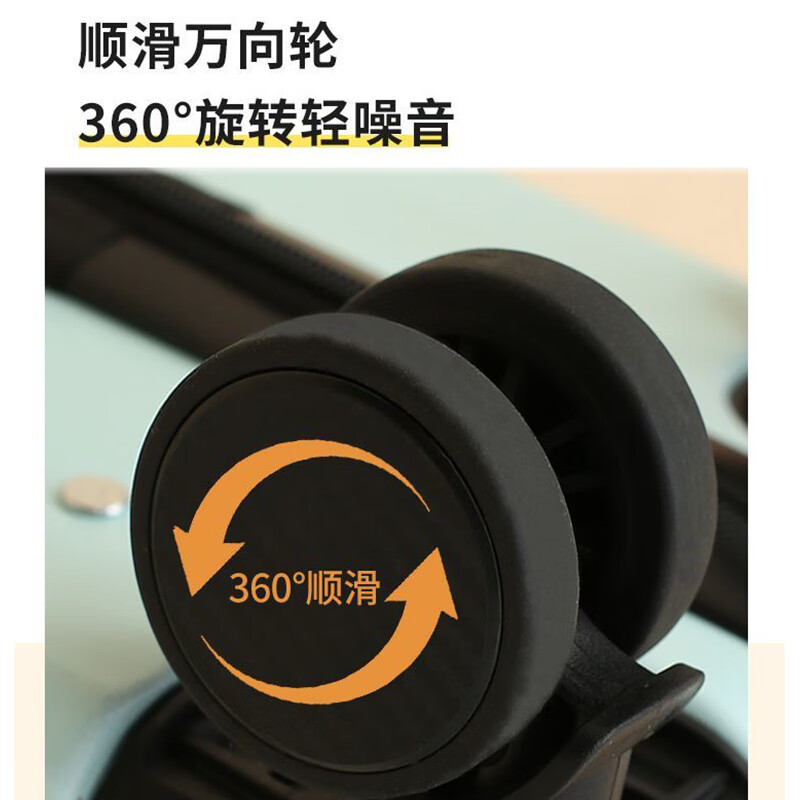 Zongda suitcase, small boardable suitcase, boys and girls trolley case, children's student suitcase, password box, next day delivery suitcase, beige black - three-layer thickened, 1-3 days short-distance preferred, 18 inches, small size and large capacity for business trips, can be boarded on the plane, free of check-in