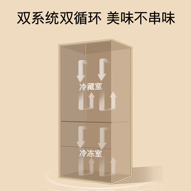 Siemens (SIEMENS) Unbounded 504L French multi-door refrigerator high-end machine king ultra-thin embedded large-capacity flat-embedded dual system dual circulation tempered glass KF89BEA63C national subsidy