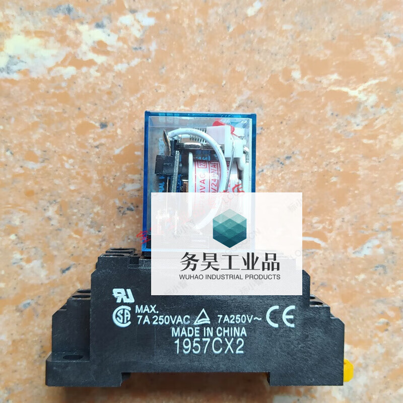Suitable for intermediate relay IEC255 5A MY2N-J AC220V DC24V 12V small 8-pin two open and two closed AC220V AC 220V without base