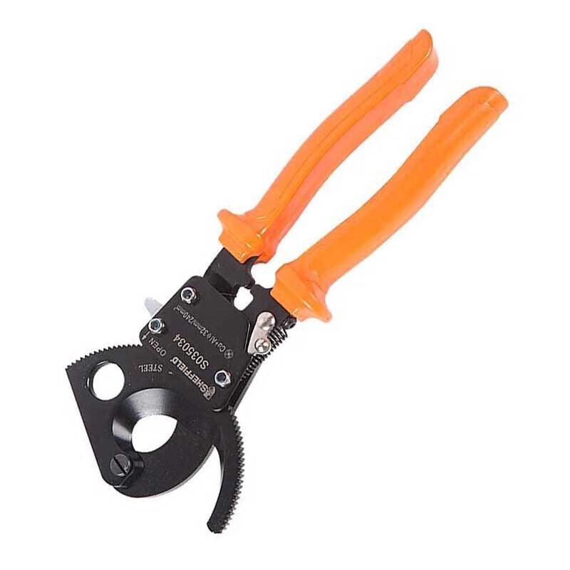 Steel Shield S035034 Ratchet type manual cable cutter 240m or less for home use