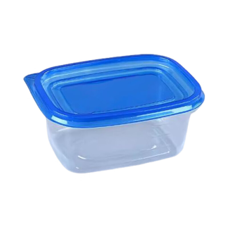 Biuyum packing box 1000 round bowls with white background and yellow lid, anti-theft and thickened, 120 sets in a box