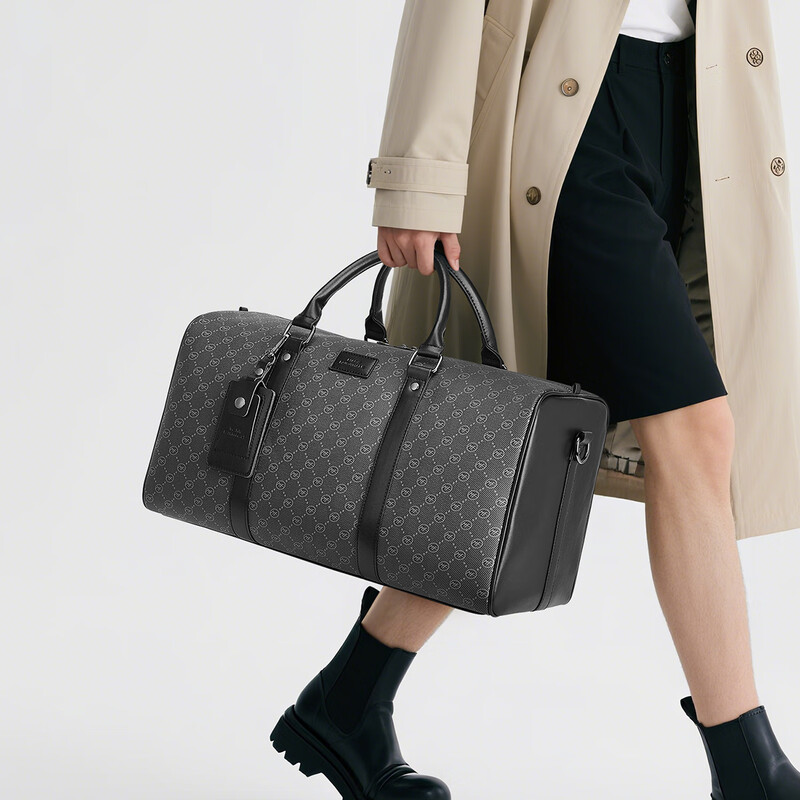 Mark Huafei travel bag men's hand bag men's large capacity boarding business trip fitness sports bag portable luggage bag