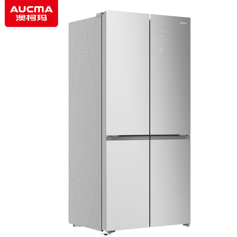 AUCMA 430L dual frequency conversion air-cooled frost-free-36 low-temperature cryogenic 0-embedded flat-embedded narrow body household refrigerator SDP silver ion deodorizing and sterilizing metal back plate BCD-460WPGXZ