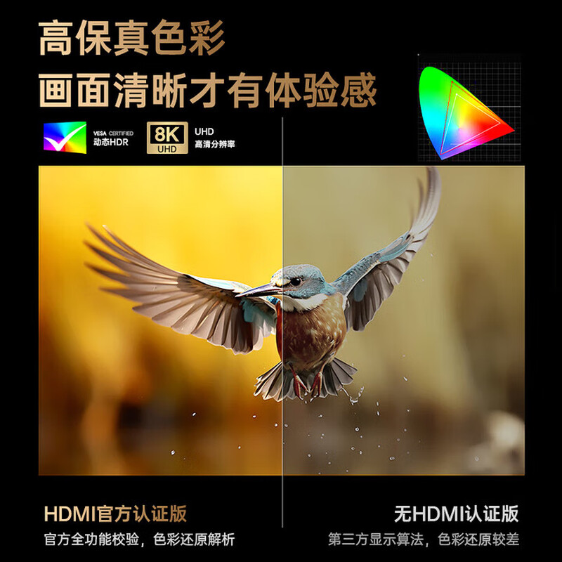 Green giant (llano) HDMI cable version 2.1 8K60Hz 4K240Hz high-definition video connection cable compatible with HDMI2.0 laptop computer connected to TV projector monitor 3 meters free cable tie