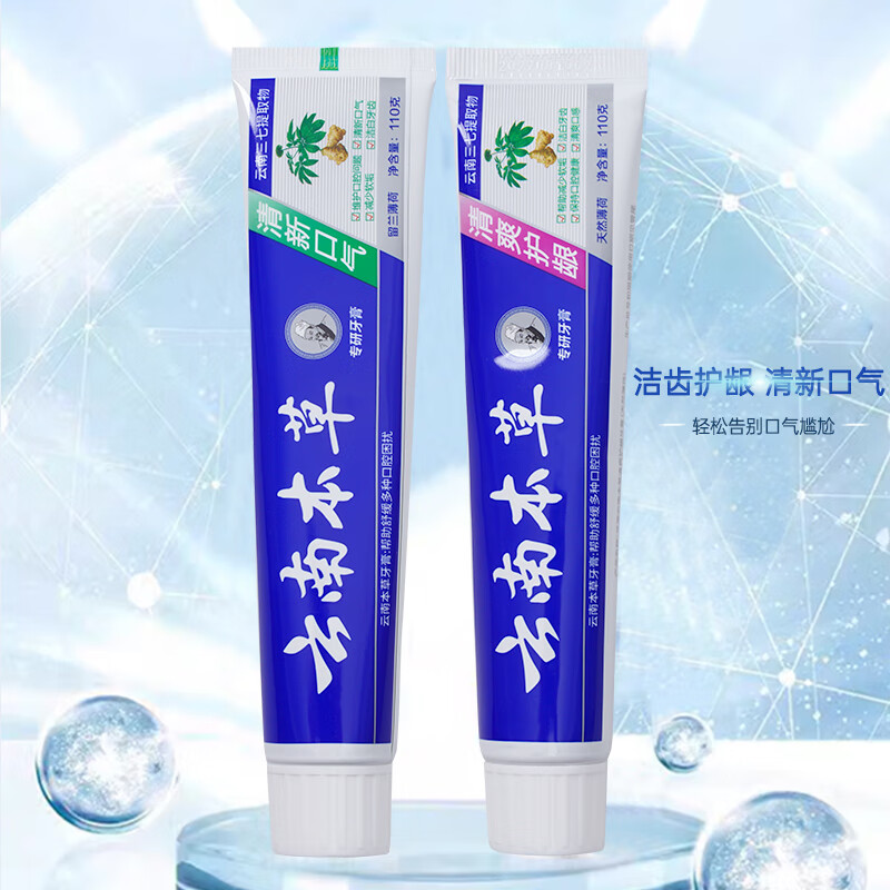 Teeth Smile Toothpaste Mint Mouth Refreshing Mouth Guard Removes Stains and Cleans Teeth Mint Flavor 110g*1 Bottle Random Flavor*