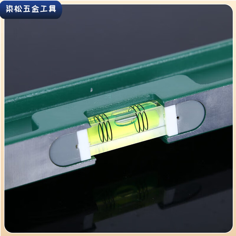 Vinoa level high-precision solid cast aluminum industrial-grade heavy-duty all-aluminum alloy multi-functional decoration anti-fall small flat water ruler lightweight thickened 1 meter with magnetic (ruler)