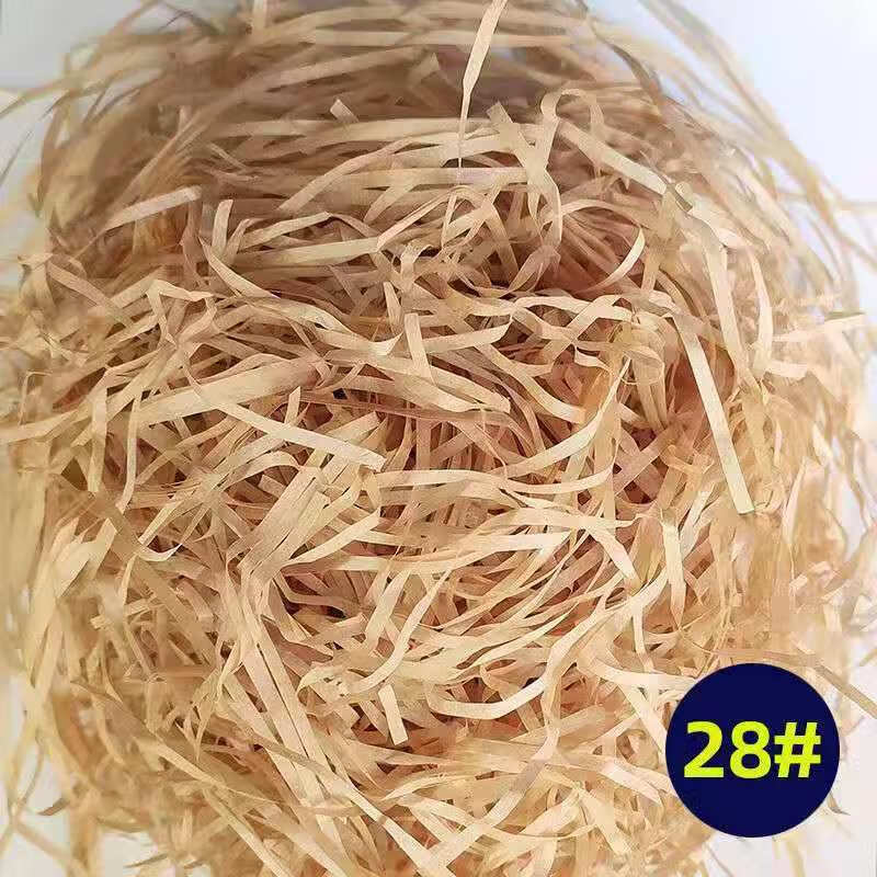 Raffia filling Internet celebrity gift box souvenir cushioning filling for boyfriend and girlfriend wedding candy bedding manufacturer wholesale light purple 500g super cost-effective