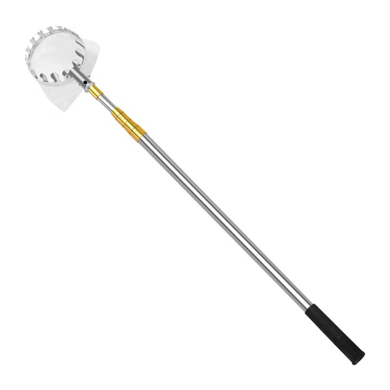 Yanran fruit picking artifact telescopic pole high branch shears fruit longan lotus peach lychee hook mango high-altitude picking net bag net bag head picking 1