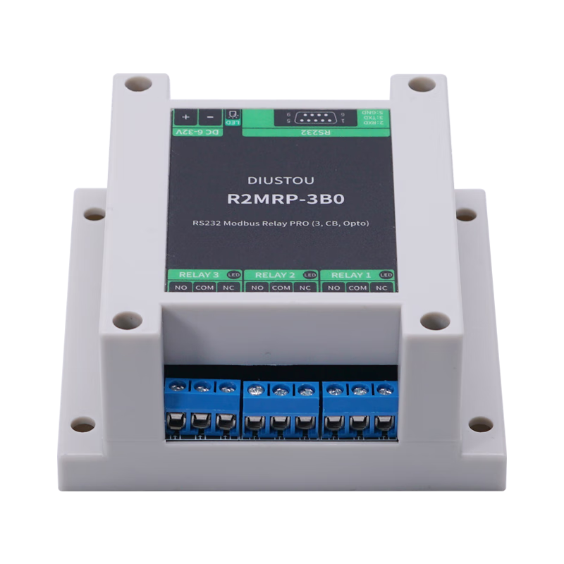 Throwing stones RS232 serial port control relay Modbus RTU relay PLC control control module smart switch 3-way