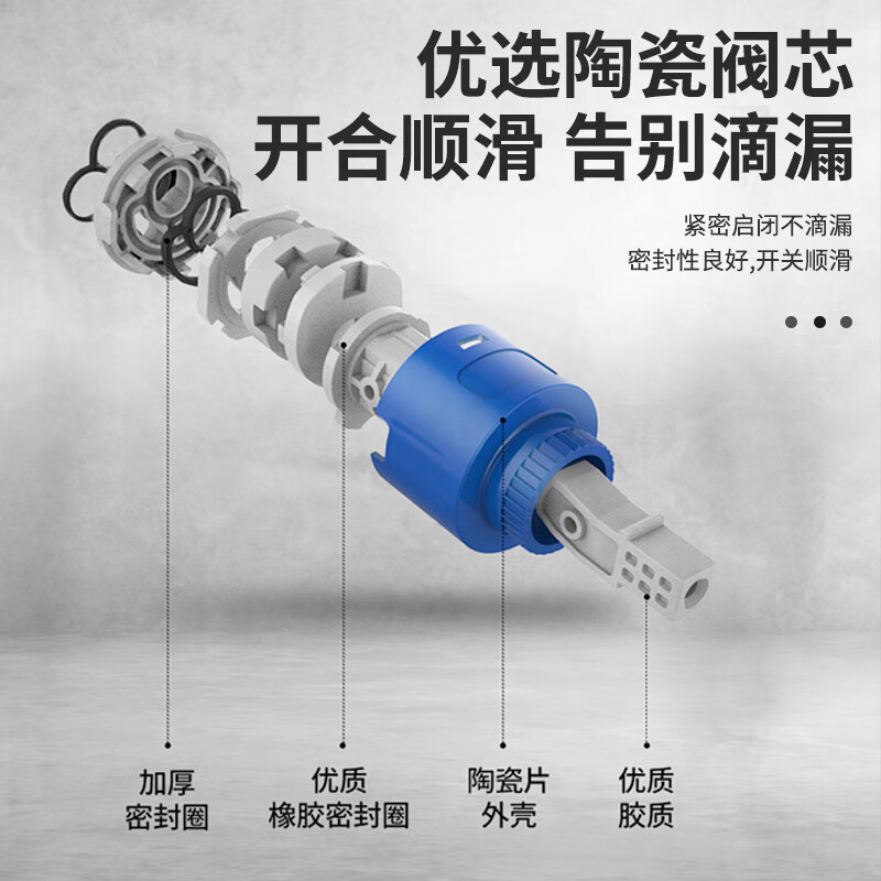 BSITN basin faucet 304 stainless steel single cold wash basin wash basin bathroom bathroom counter basin faucet B1067