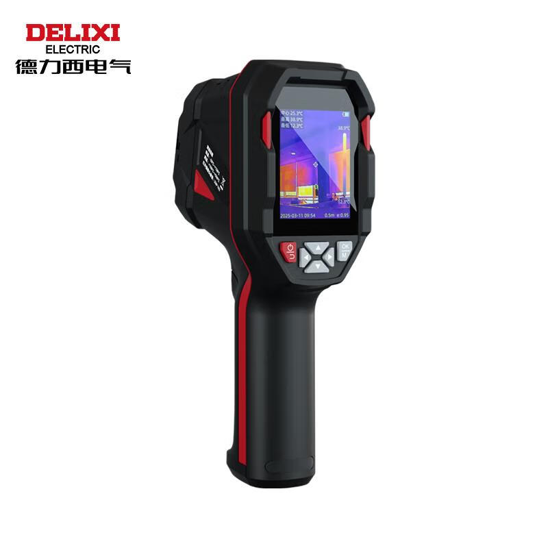 Delixi Electric infrared thermal imager thermometer high-precision thermal imaging power temperature measurement floor heating water leakage inspection DI506A