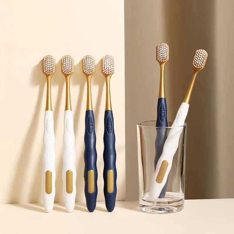 Sam's same type toothbrush wide head soft bristles high density brush deep cleaning adult family six pack each super soft bristles 12 pack affordable pack