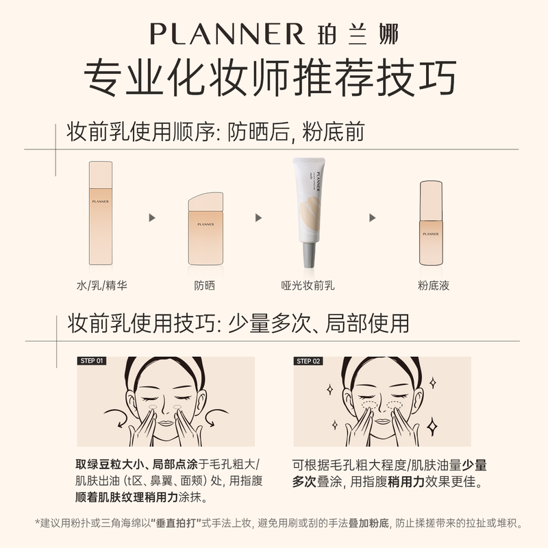 PLANNER's same style as Ying'er's Makeup Primer 4.0 Pore Invisible Oil Control Primer and Microdermabrasion Magic Isolation Valentine's Day Gift Shop TOP1 Makeup Primer 30ml
