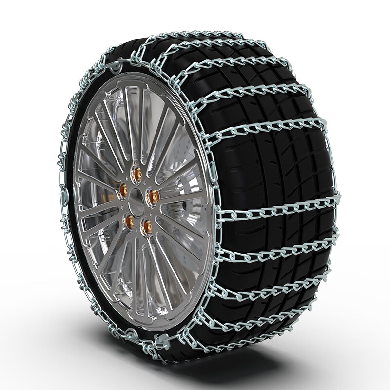 Bohu anti-skid chain extra thick car off-road vehicle SUV pickup truck sedan van universal non-damaging snow tire chain extra thick encryption shopkeeper recommended 95% road conditions 1138 two pieces measured thousands of kilometers in the snow alloy steel