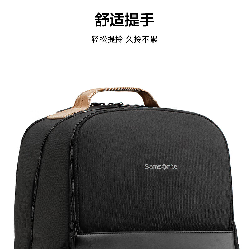Samsonite student schoolbags for middle and high school students, antibacterial and burden-reducing backpacks for boys and girls, large-capacity computer bags NW4