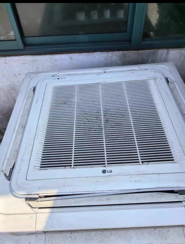 Samsung central air conditioner DVMS-TM ceiling unit panel. Ceiling unit panel 3-wire connector disassembly parts LG