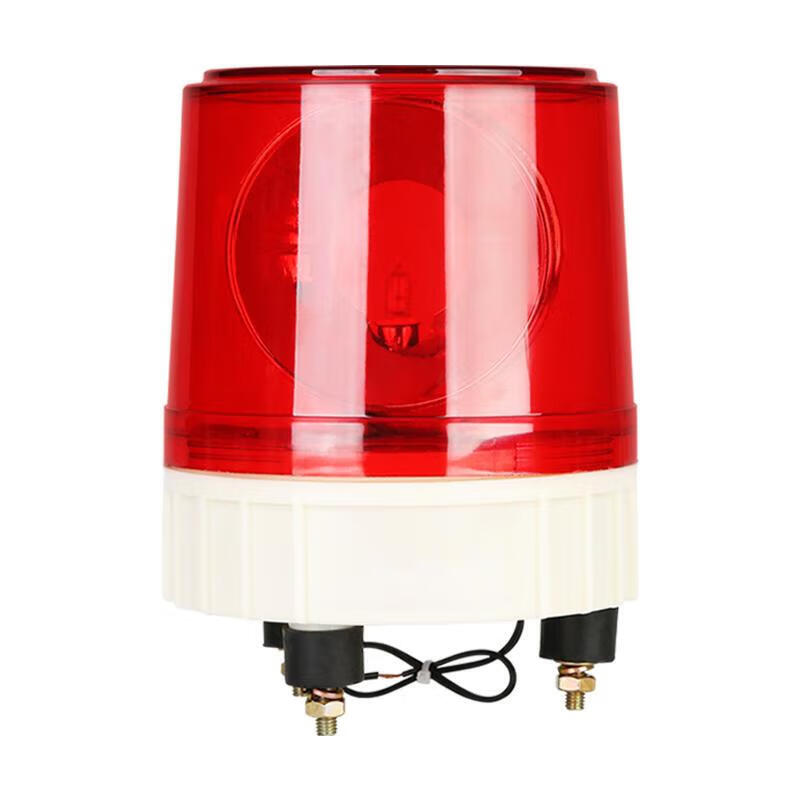 Nanyi Large Sound and Light Alarm LTE-1181J Warning Strobe Light 12V/24V Guard Box Alarm Flashing Light Silent Screw Type 12V