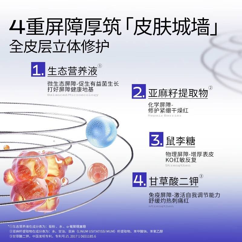 Dr. Ai'er 287 Barrier Repair Water Emulsion Set II Women's Oily Skin Moisturizing, Soothing and Oil Control Skin Care Products New Year's Gift