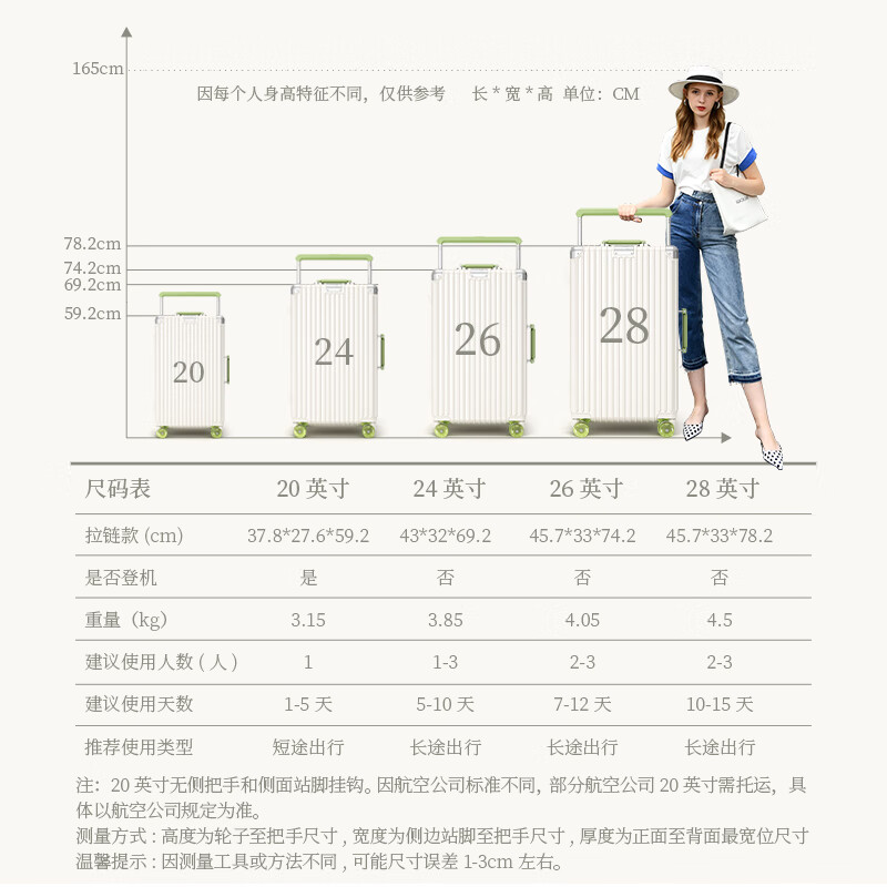 Pull back high-looking wide trolley suitcase multi-functional trolley case password suitcase men's and women's suitcase black 26 inches