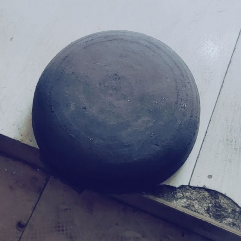 Enshousu old-fashioned clay pot earth casserole household casserole large capacity extra large coarse earth casserole old style 70's woven gold 24CM/10CM 1ml