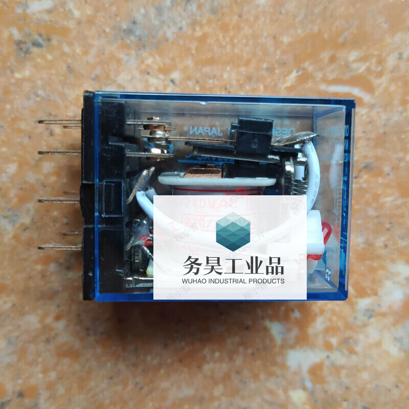 Suitable for intermediate relay IEC255 5A MY2N-J AC220V DC24V 12V small 8-pin two open and two closed AC220V AC 220V without base