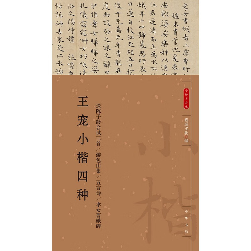 Wang Chong’s Four Kinds of Lower Regular Characters, Selection of Famous Lower Regular Characters, Zhonghua Book Company