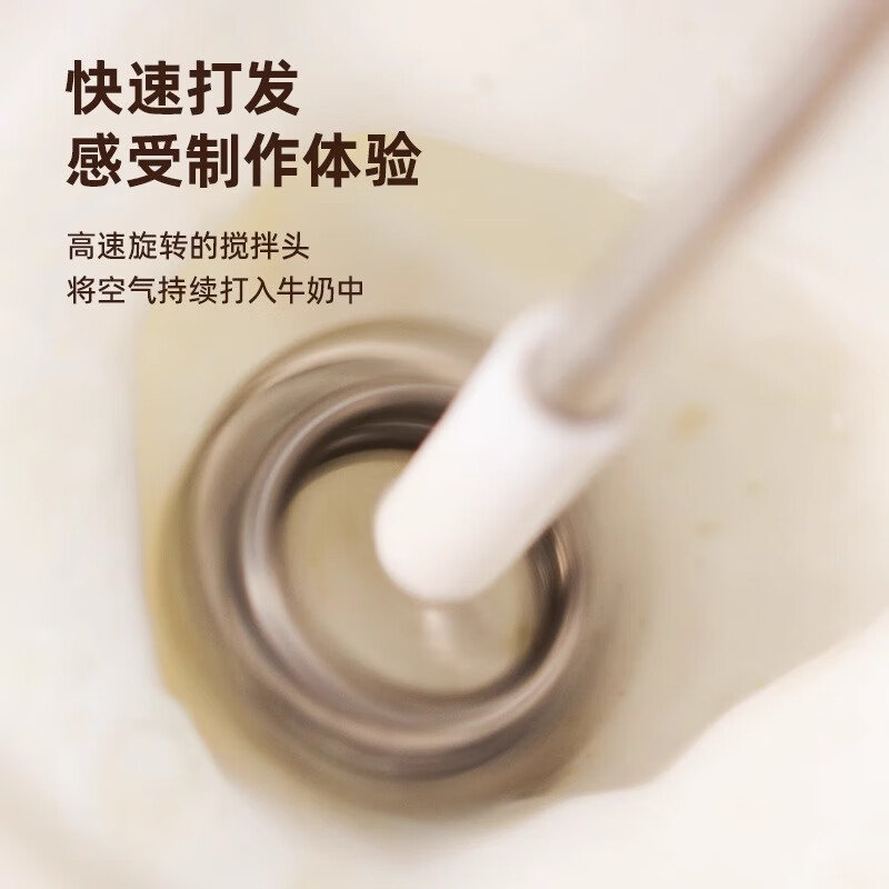 PAKCHOICE2025 New Electric Milk Frother Coffee Milk Frother Milk Frother Handheld Stirrer Egg Beater