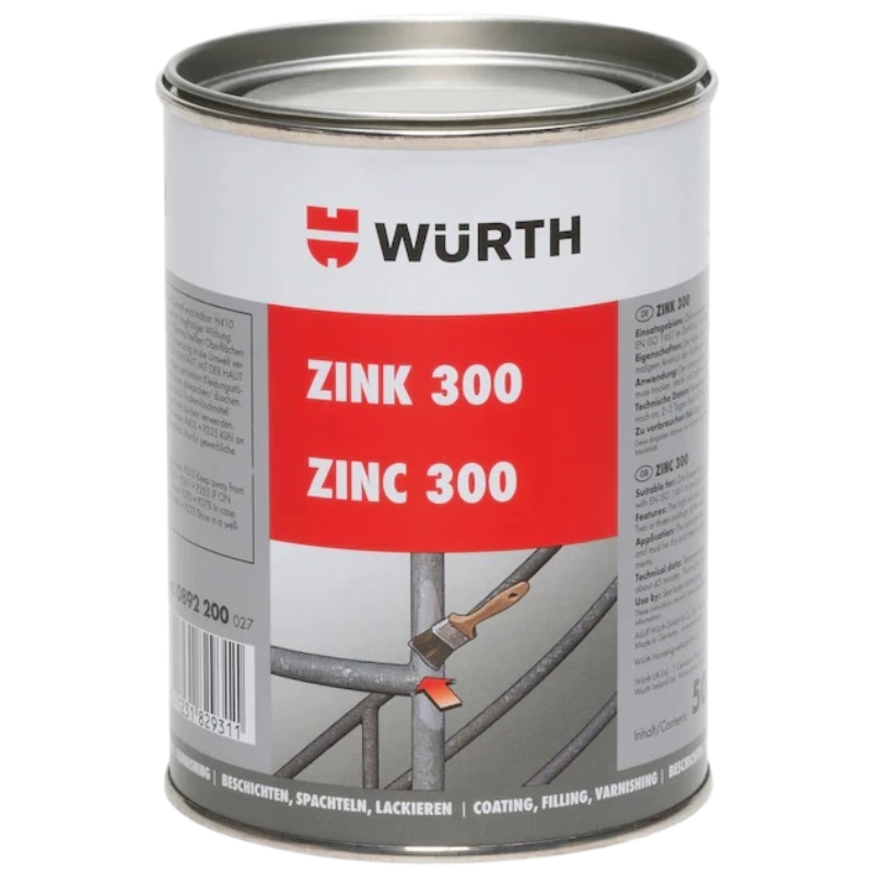 Würth C anti-corrosion coating ZINC 300 TSK.202336 500ml/bottle