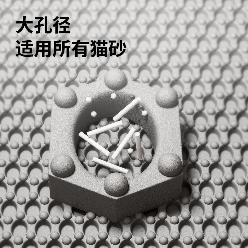 Wang Yejun cat litter mat anti-strip out anti-splash cat litter box mat EVA double-layer sand control mat wear-resistant scratch-resistant anti-slip mat extra large size