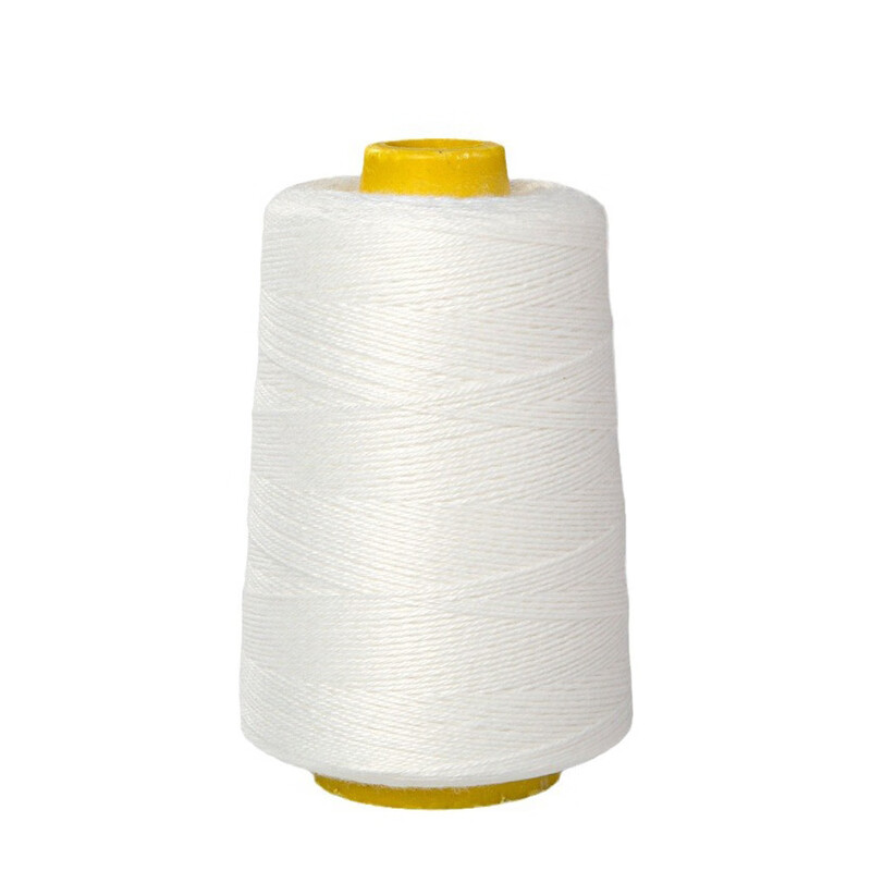Baopinfang portable packing thread, sewing thread and packing thread (100 rolls), sewing machine sealing thread, sewing thread, sealing machine packing thread, white 6 strands