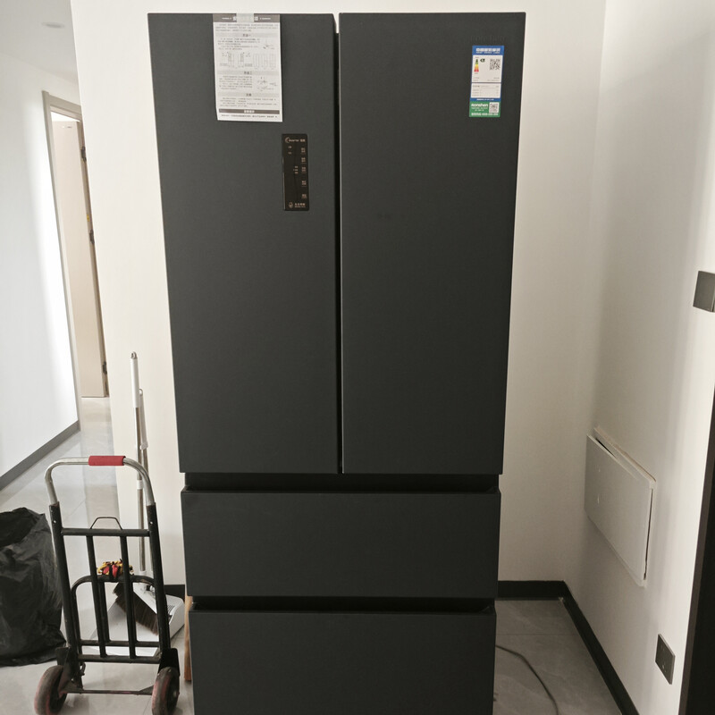 Ronshen 526-liter French four-door multi-door double-clean dual-system air-cooled household active sterilization BCD-526WD1MPA quality tailgate starry sky gray French multi-open dual-system refrigerator