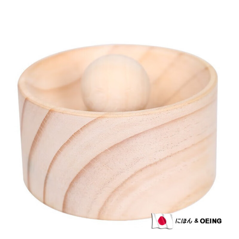 OEING household dumpling wrapper artifact Japanese new dumpling maker wooden round kitchen mold to wrap water-skinned non-stick dumplings pressure dumpling wrapper artifact 1 pack ball + base