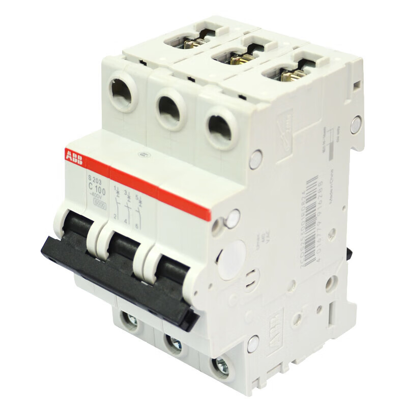 ABB circuit breaker air switch S200 series high current circuit breaker high power circuit breaker air switch 3P 100A