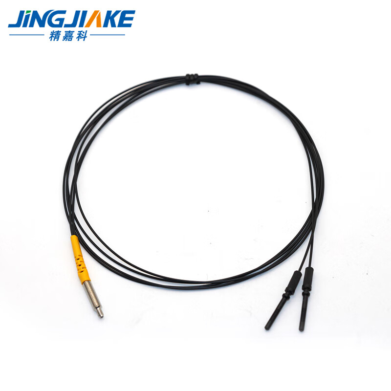 Yue Changsheng fiber optic line sensor M3M4M6 straight elbow L-shaped probe through-beam diffuse reflection fiber amplifier sensing line HT-410M4 through-beam fiber