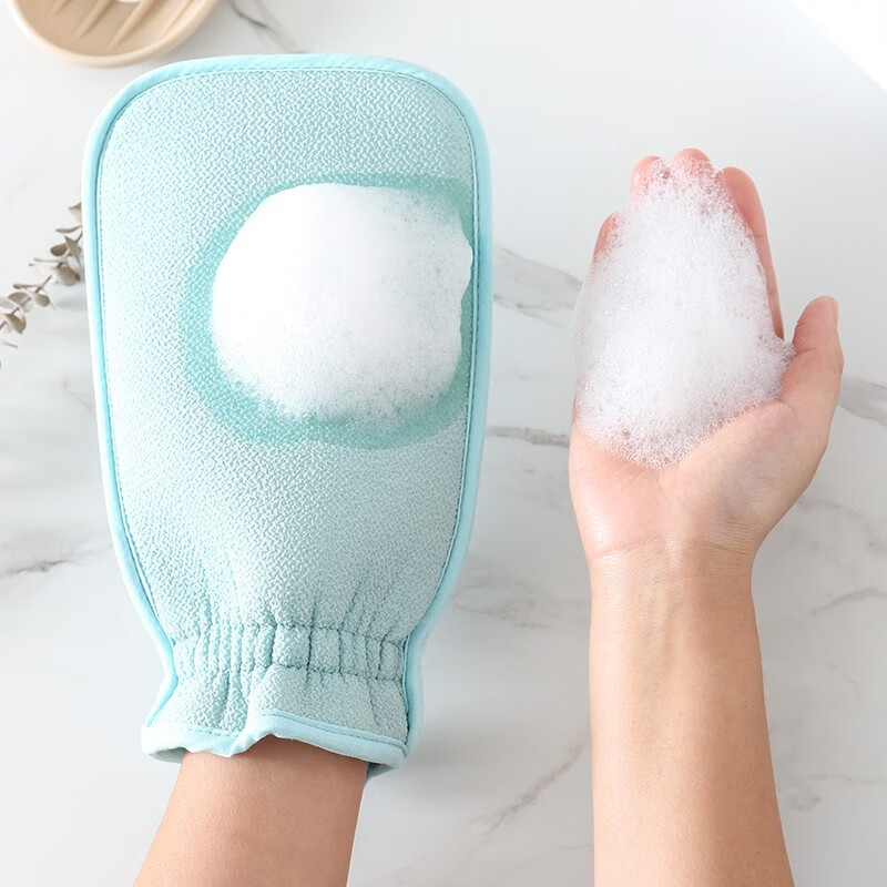 Bathroom supplies, bath towel, large bath ball, strong back strip, bath towel, bath towel, bath towel - gray