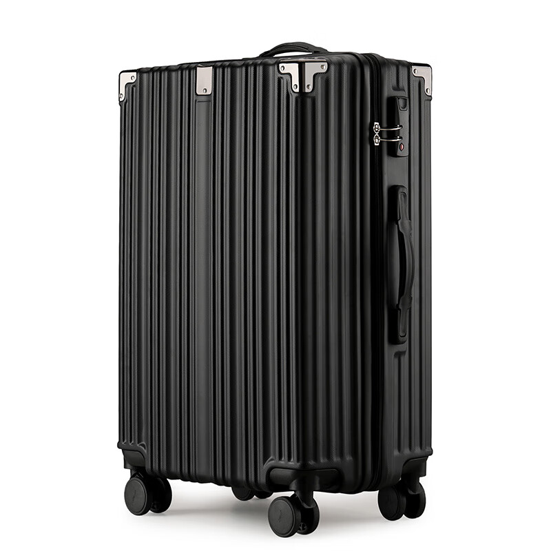 JEVI Trolley Case Men's Sturdy Universal Wheel 24-inch Durable Suitcase Zipper Large Capacity Password Suitcase Women's Leather Suitcase